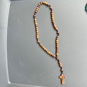 Wooden Rosary Jerusalem